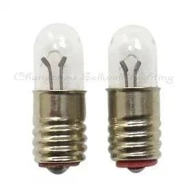 Set of 10 miniature bulbs 2.5V 0.3A E5x15 base 5mm diameter