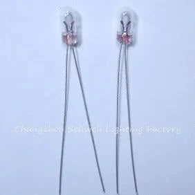 10pcs miniature 1.5V 0.05A small lamps with 3mm diameter and 20mm length
