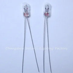 10個 ミニチュアランプ 1.5V 0.05A 3X8X20 A955 良好