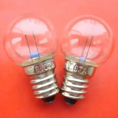 10pcs Minature lamp 24V 3W E10 base small 11x23mm bulb set