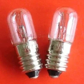 10pcs miniature light 110V 5W E10 base T10X28 bulbs