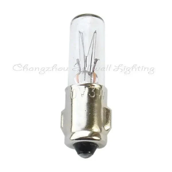Miniature lamp 130v 3w ba7s base t7x26 clear glass bulb