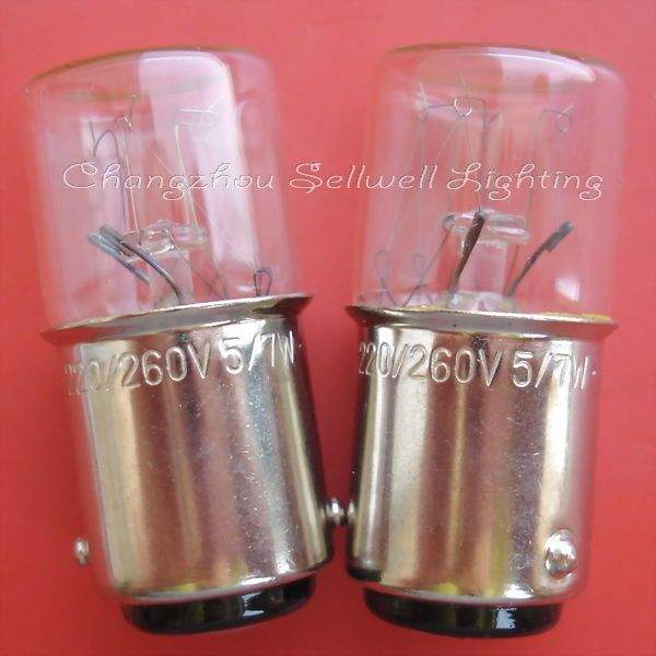 10 double-point bayonet lamp holders BA15D miniature light bulbs 12v24v30v110v220v imported instrument medical lights