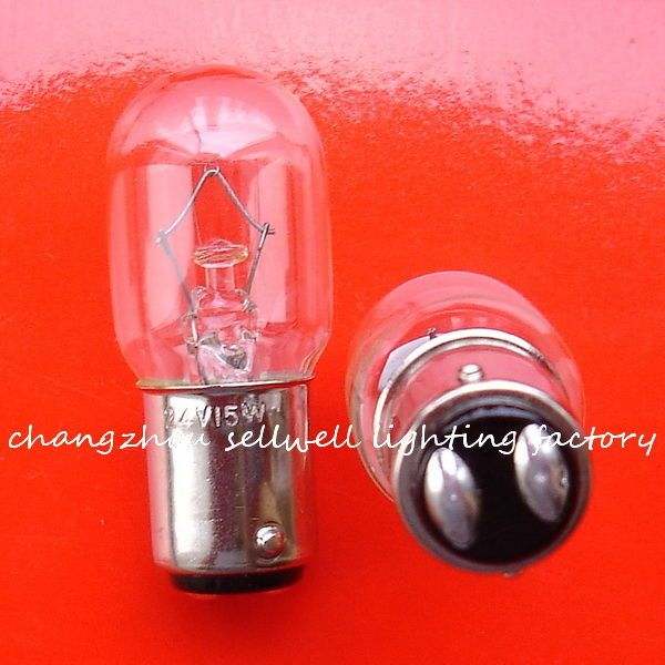 10 double-point bayonet lamp holders BA15D miniature light bulbs 12v24v30v110v220v imported instrument medical lights