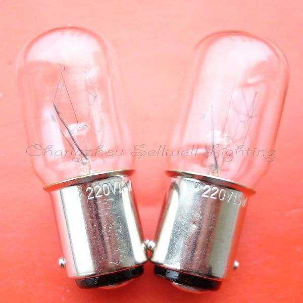 Set of 10 double-point bayonet lamp holders BA15D miniature light bulbs for medical and instrument use, 12v-220v