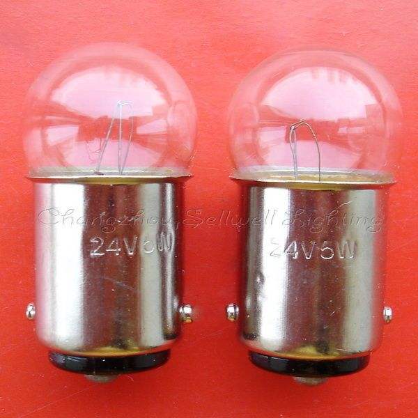 10 double-point bayonet lamp holders BA15D miniature light bulbs 12v24v30v110v220v imported instrument medical lights