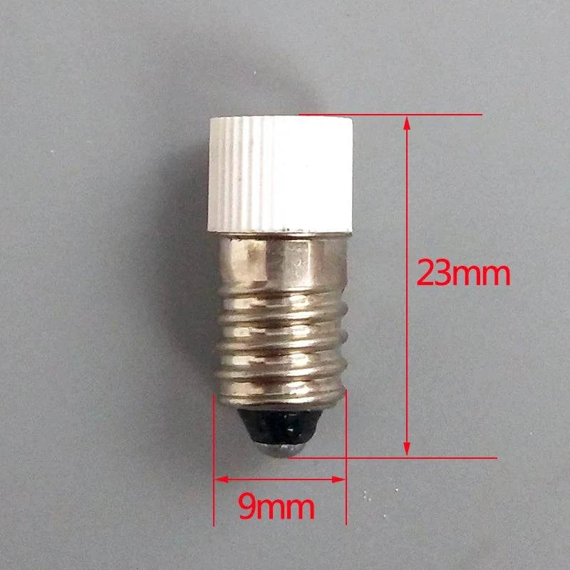 E10 screw LED indicator light bulb color lamp head instrument button  24V red yellow blue green white New
