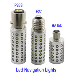 P28s led marine light 5wwaterproof energy-saving e27 bulb led marine navigation light