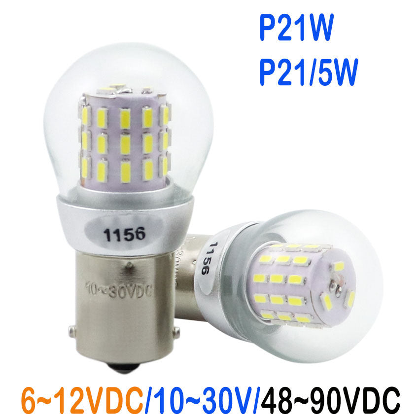 Car lights 6-12v s25 p21w 1156 led fog lights led work lights 1157 car led bulbs