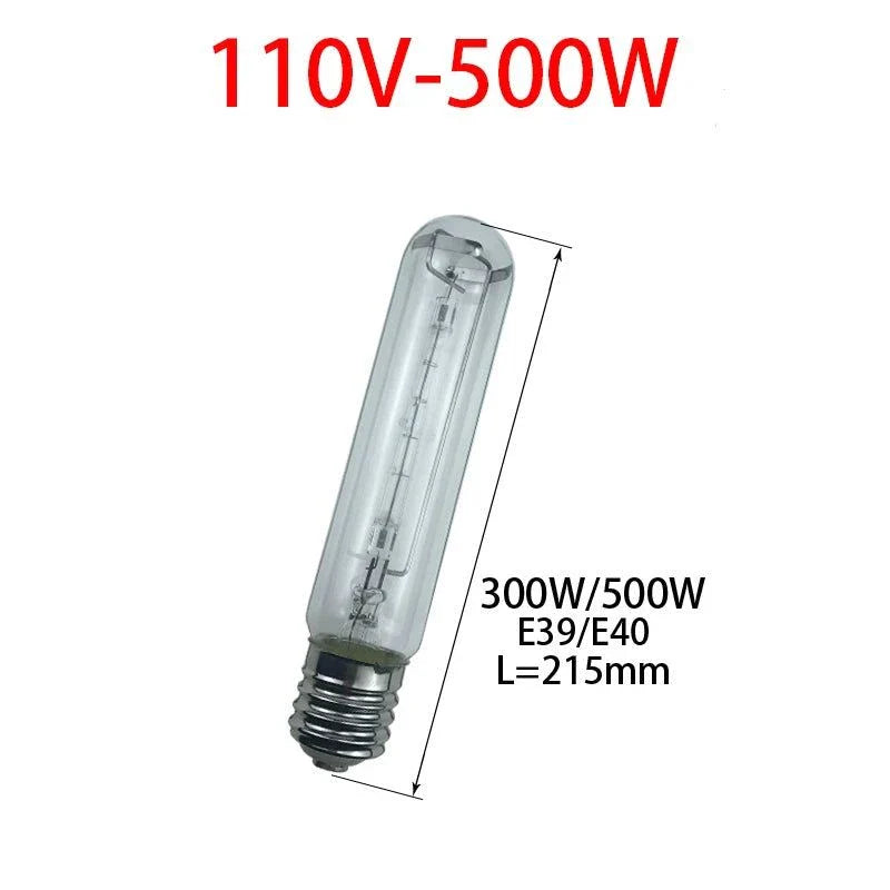 marine halogen bulb tube floodlight E40 110V 500W with 215mm length