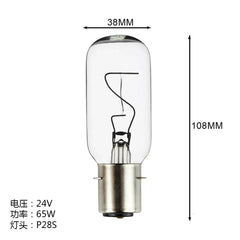 นำทางหลอดไฟ 220V 110v 65W B22d 38X104 24v 40w p28s e27 เรือหลอดไฟ
