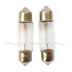 24v 5w auto bulb lamp 10x36mm clear glass set of two