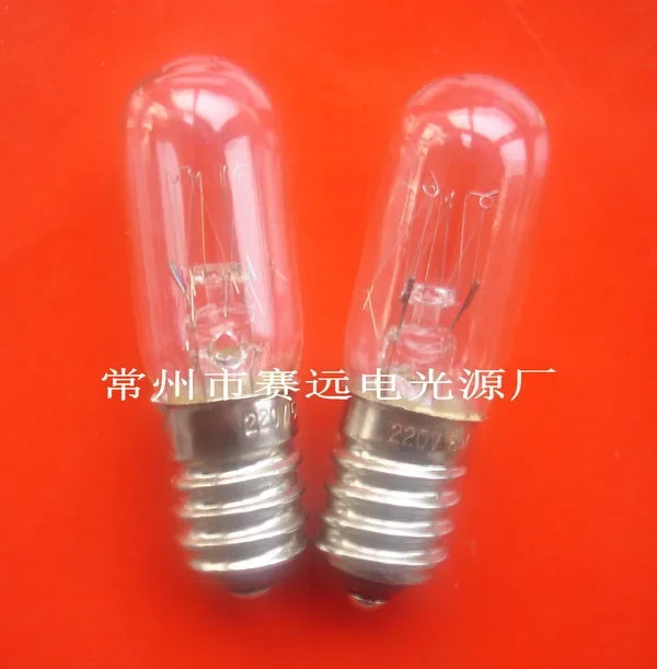 Indicator bulb pilot light indicator lamp Match far electric light source miniature bulb 5W E14 T16x54 a1081 220V high quality