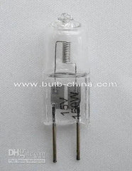 555lampen 15v 150w halogen lamp light with clear glass and metal pins for Sellwell lighting