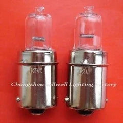 Pair of 10pcs halogen lamps 12v 50w with ba15s base for lighting use