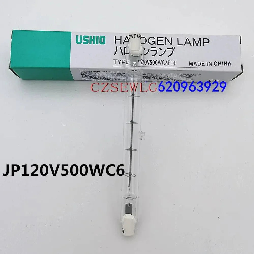 USHIO Original JP120V500W C6 FDF halogen lamp with packaging box