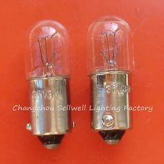 10pcs Miniature lamp 36V 3W BA9S T10X28 A620 NEW Indicator bulb pilot light indicator lamp