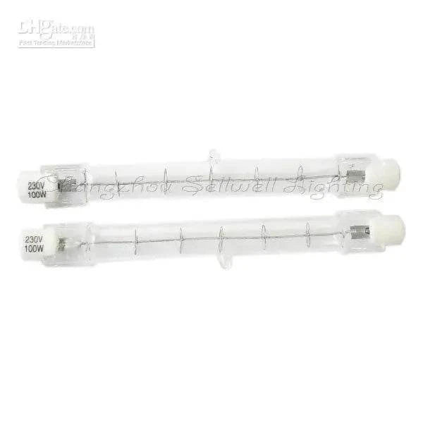 220-240V 100W J118 halogen lamps bulbs A384