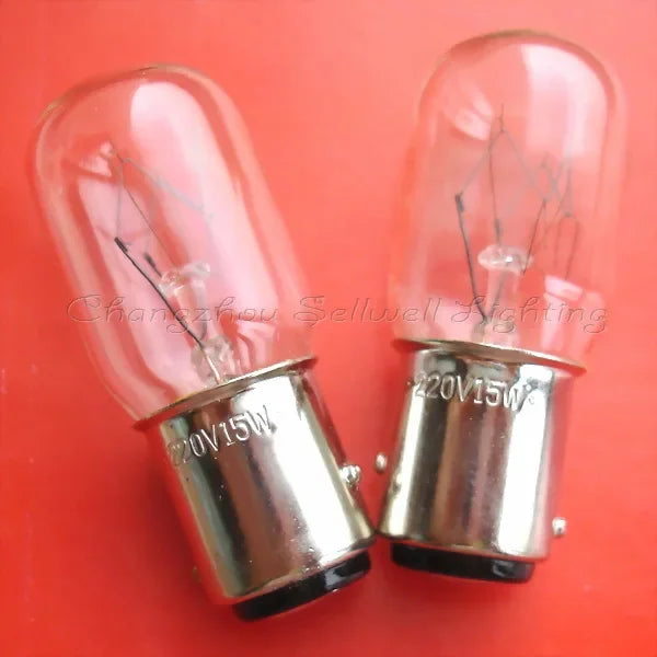 10pcs Miniature lamp 220v 15w bay15d t20x48 A588 NEW sellwell lighting