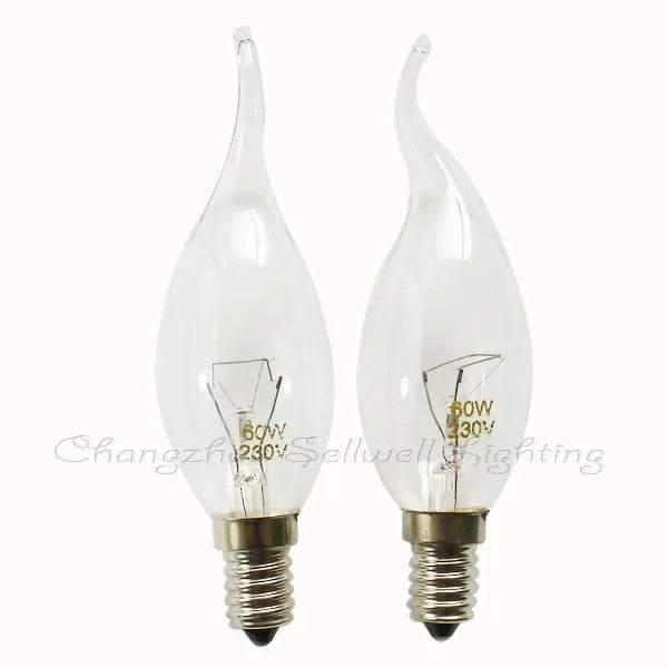 10pcs Miniature bulb 230v 60w e14s A420 GOOD Indicator bulb pilot light indicator lamp