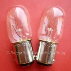 10W 220V miniature light bulbs BA15d base T20x48mm pack of 10