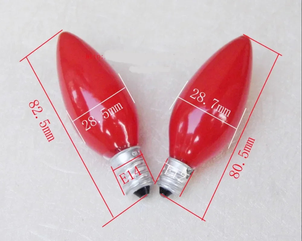 E14 220v 15w GREAT miniature bulbs lighting A129 10pcs
