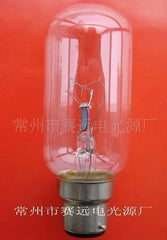 Navigation Light 24V 60W B22d clear glass bulb 38x104mm with metal base