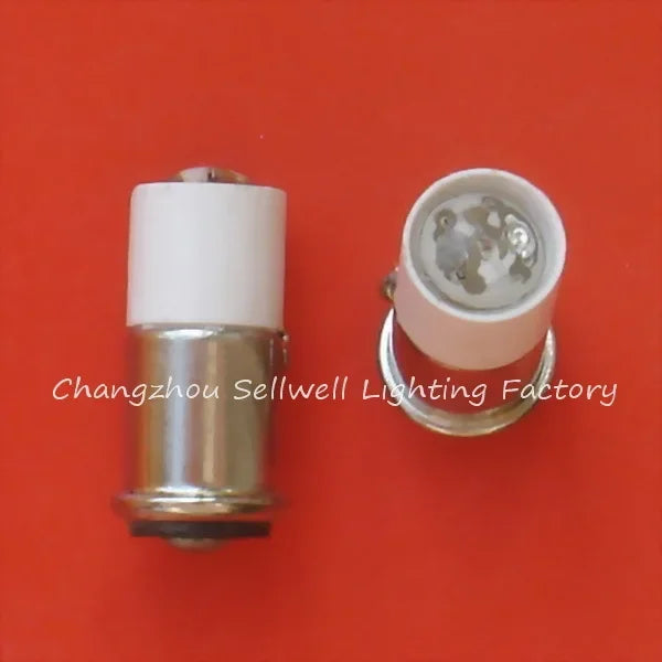 10pcs LED lamp 24v mf6 T6.5X15.5 Yellow A619 GOOD Indicator bulb pilot light indicator lamp