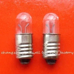 10pcs Miniature Lamp 2.2V 0.25A E5 T5X15 A951