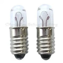 Miniature 6v 1w E5 base T5x16 lamp bulbs pack of 10