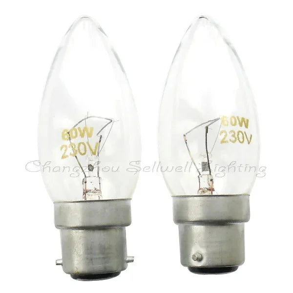 10pcs Miniature light 230v 60w b22 A422 GOOD sellwell lighting