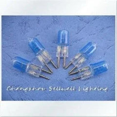 JC12V 35W G5.3 clear blue halogen bulbs set of 10 with long life and white luminescence