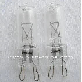 10pcs Halogen bulb 230v 40w G9 A380 clear glass bulbs set