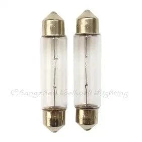 Pair of auto lamp 12v 15w tubular bulbs 11x44mm for vehicle lighting