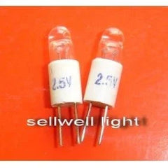 หลอดไฟขนาดเล็กขายส่ง 2.5V 5x16 A344 คุณภาพเยี่ยม