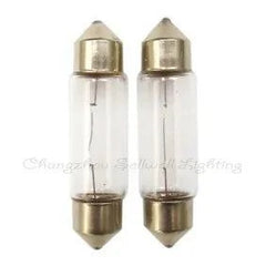Auto lamp 12v 5w 11x39 B046 automotive fuse bulb set of 2