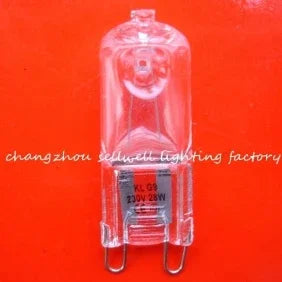 10pcs Halogen Lamp 230V 28W G9 CE A946 GREAT