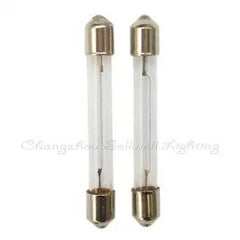 Auto lamp 24v 3w tubular halogen bulbs 4x34mm 10pcs set