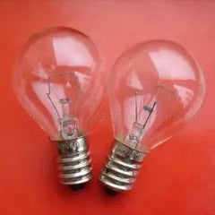 Set of 10 miniature lamps 110V 40W with E14 base and 35mm diameter