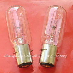 Pair of 10pcs 220V 65W P28S navigation light bulbs with 38mm diameter and 108mm length