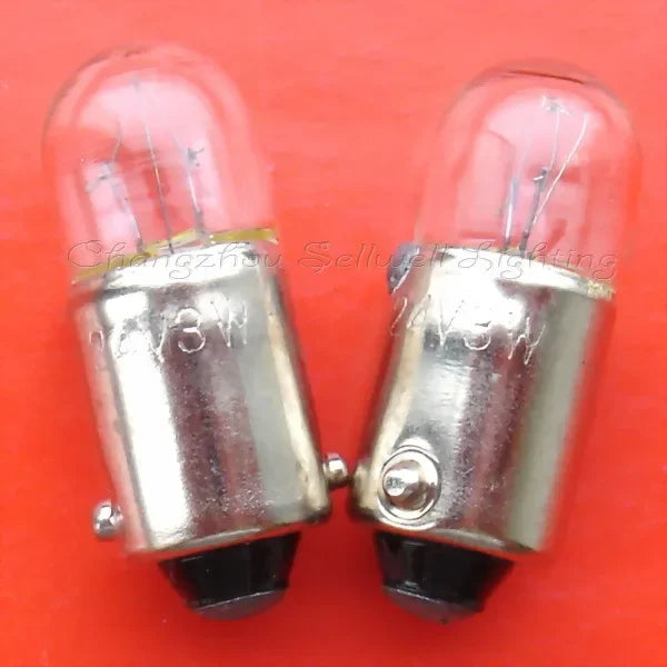 10pcs Miniature light 24v 3w ba9s A568 GREAT  sellwell lighting