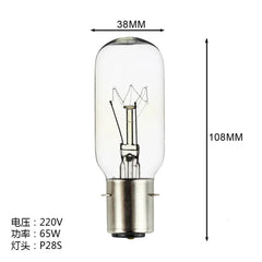 นำทางหลอดไฟ 220V 110v 65W B22d 38X104 24v 40w p28s e27 เรือหลอดไฟ