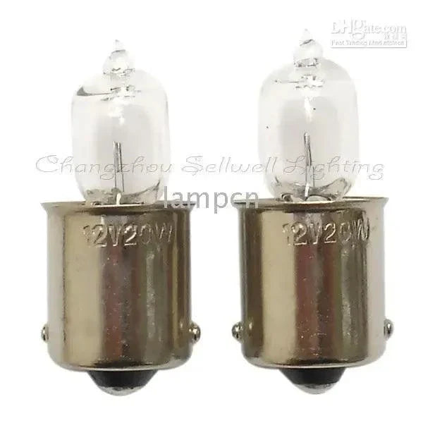 12v 20w ba15s halogen bulbs lamps pair