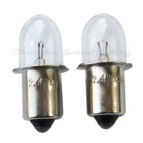 10pcs Miniature lamp 2.4v 0.5a P13.5s A101 GREAT sellwell lighting