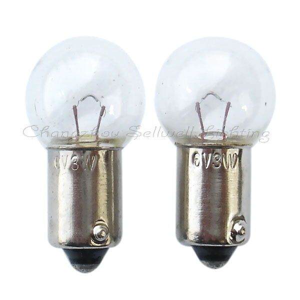Set of 10 Ba9s lamp holders with clear signal light bulbs for school teaching aids, compatible with 6v to 220v instruments
